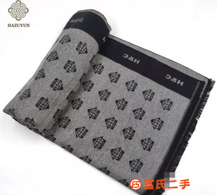 高檔企業禮品伴手禮真絲拉絨圍巾桑蠶絲圍巾定制批發