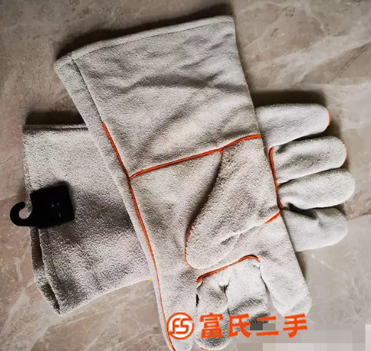 膠南批發(fā)牛皮焊接勞保手套焊工專用阻燃防熱勞保手套