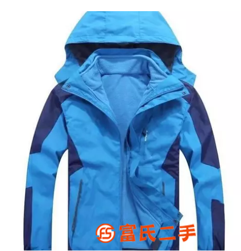 戶外沖鋒衣男裝加絨加厚沖鋒衣三合一防水防風(fēng)可拆卸