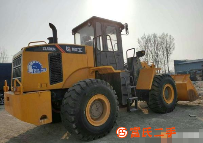 轉讓18年柳工ZL50CN電噴鏟車