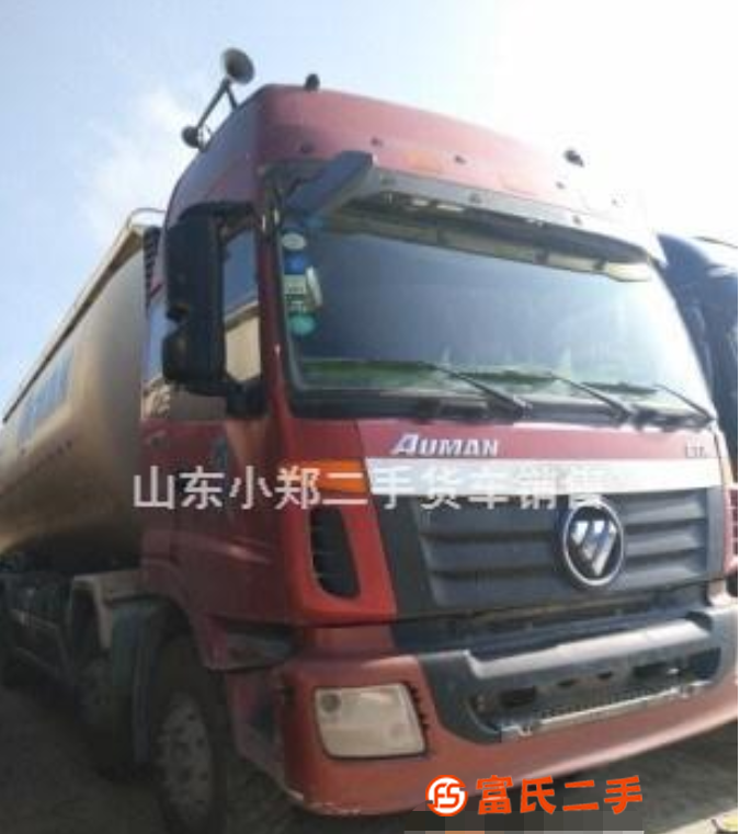 轉讓二手歐曼ETX前四后八水泥罐車國四車375馬