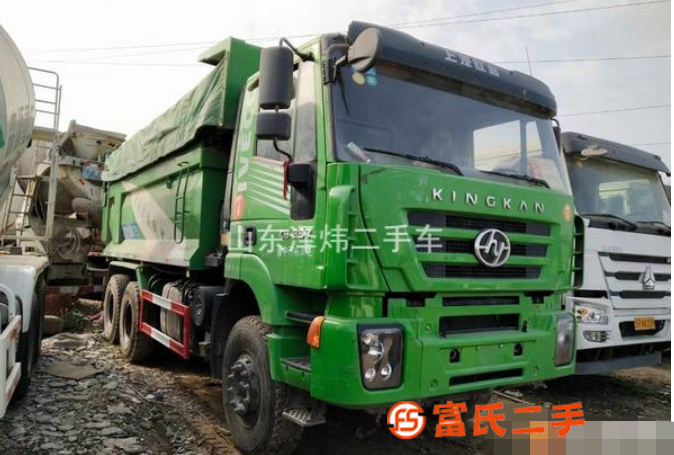二手19年紅巖金剛環(huán)保型自卸車轉(zhuǎn)讓國五可分期