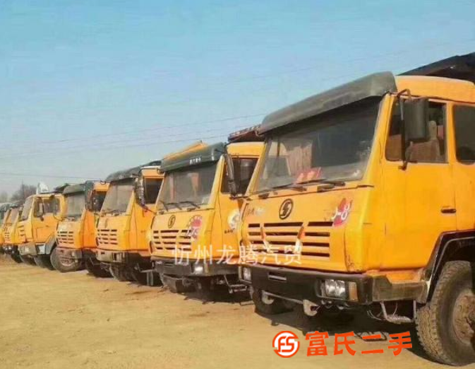 200臺二手后八輪工程自卸車轉讓