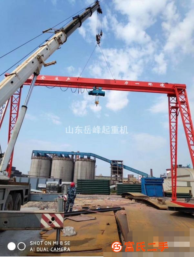 出售10噸龍門吊跨度10米高度9米龍門吊10臺