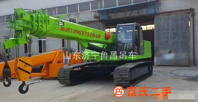 轉(zhuǎn)讓8噸履帶吊12噸建筑工程工地 路橋用