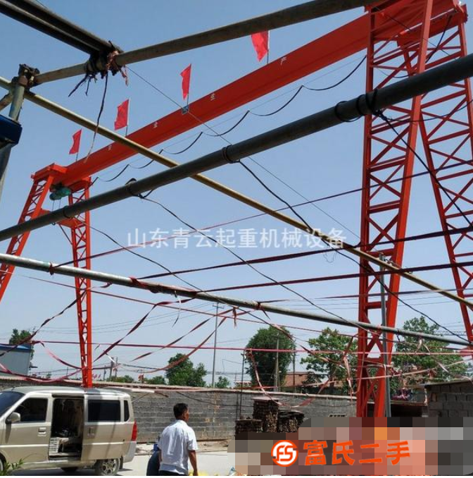 轉讓門式起重機3噸5噸10噸16噸跨度6-40米龍