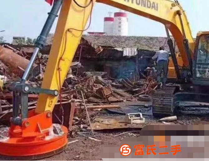 現(xiàn)貨出售挖機專用電磁吸盤廢鋼廢鐵起重強磁電磁吸盤 定制