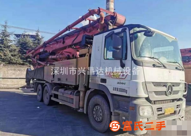 轉(zhuǎn)讓2019年52米三一重工泵車(chē),奔馳底盤(pán),工作3萬(wàn)方