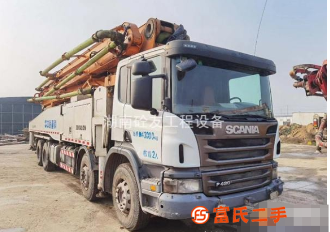 出售13年大西北精品原版中聯斯堪尼亞56米泵車