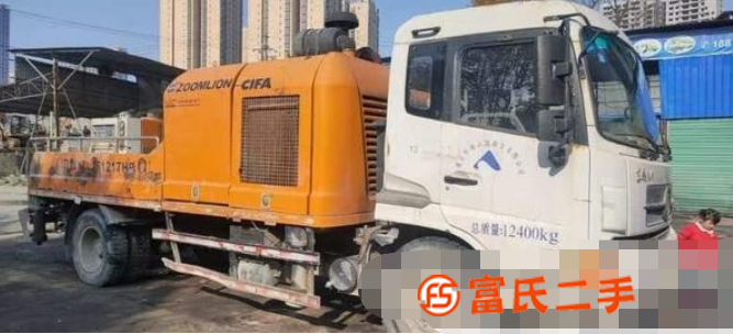 轉讓急急售13年中聯100-14車載泵,機況完美!