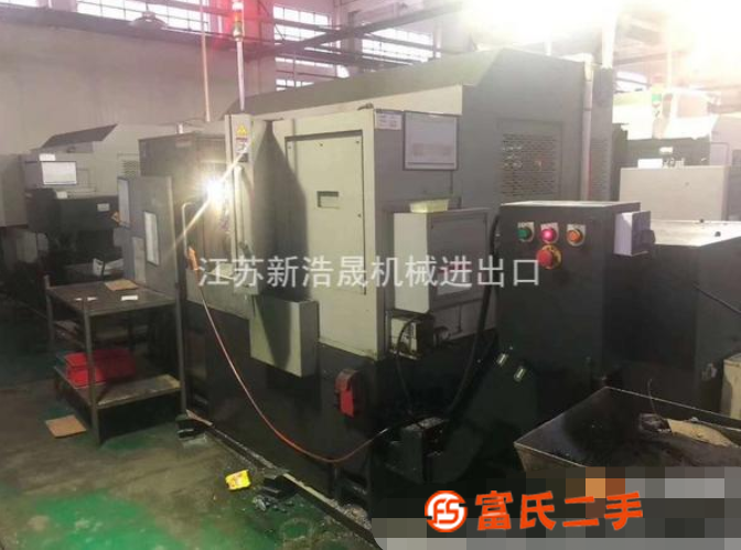 出售二手日本津上M06SY雙主軸車銑復合二手車銑復合