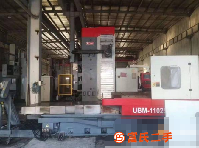 轉讓二手臺灣軸興UBM-11025R刨臺式數控鏜銑床