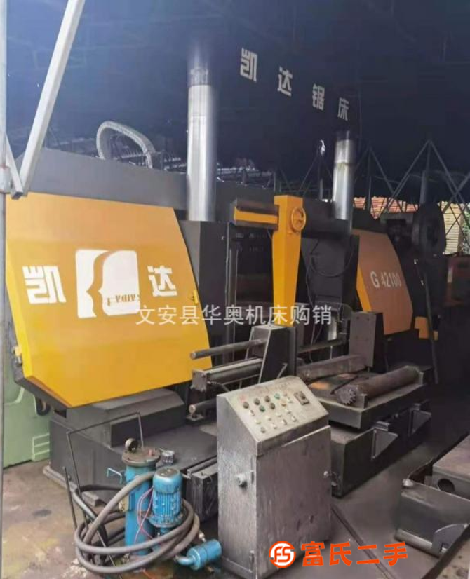 轉(zhuǎn)讓二手凱達(dá)G42100龍門鋸床二手鋸床