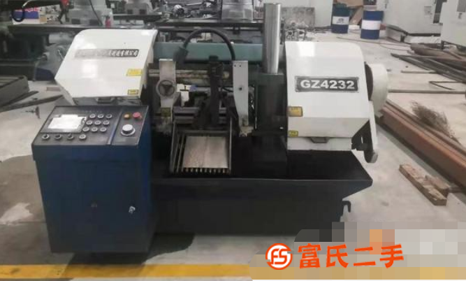 高價回收力馳GZ4232金屬鋸帶床二手鋸床