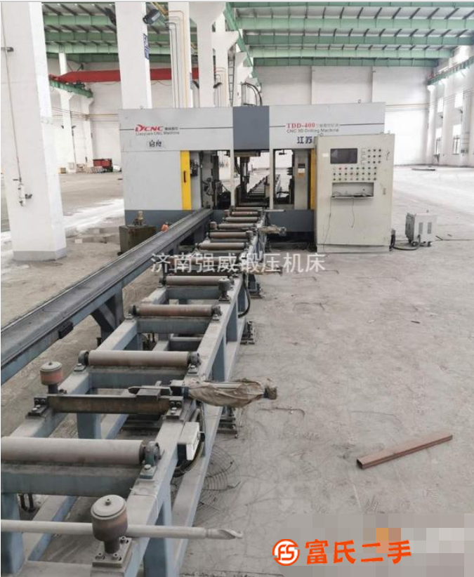 出售立體車庫用400x400數(shù)控三維鉆,帶鋸床數(shù)控下料