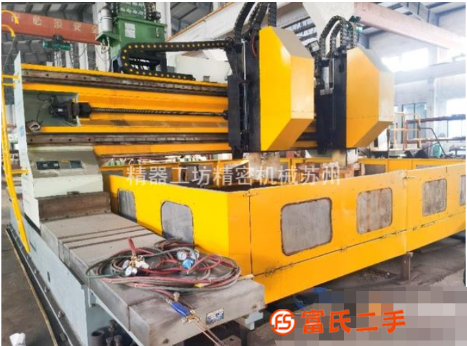 出售一重?cái)?shù)控平面二手鉆床,型號PD4040 ,工作臺(tái)4米*4