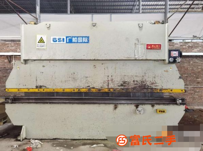 轉(zhuǎn)讓廣船國際100TX4000數(shù)控折彎二手剪板機激光切割