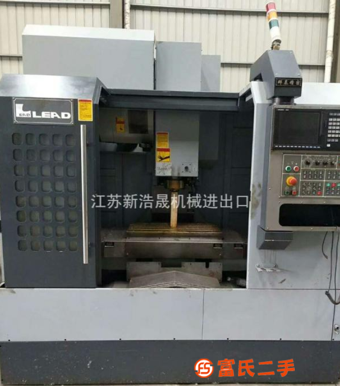 轉讓廠家二手二手安裝少用群基CHV710立式加工中心