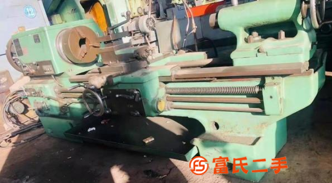 現(xiàn)貨轉(zhuǎn)讓二手上海江寧Q1319-1A管子螺紋車二手1.5米管