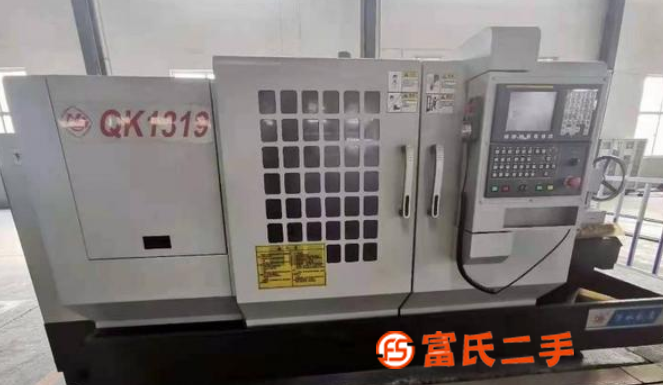 出售二手山東沂水QK1319數控管螺紋車床二手管子車