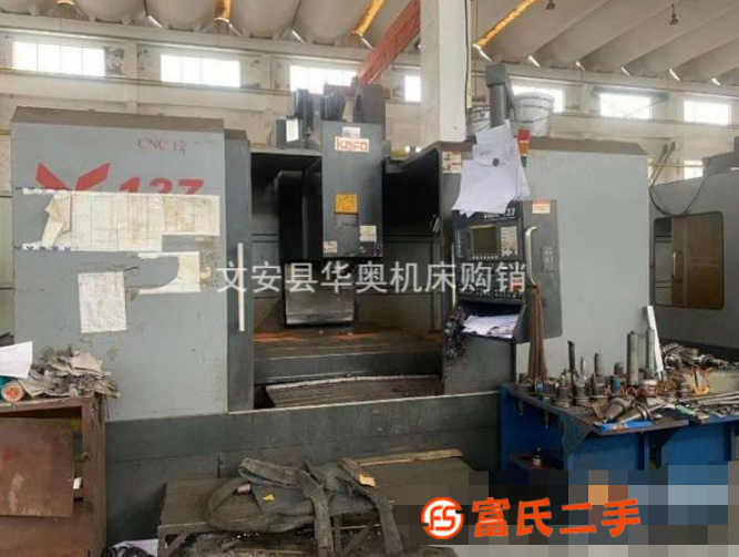 轉讓機械廠急售二手高峰VMM-137數控銑