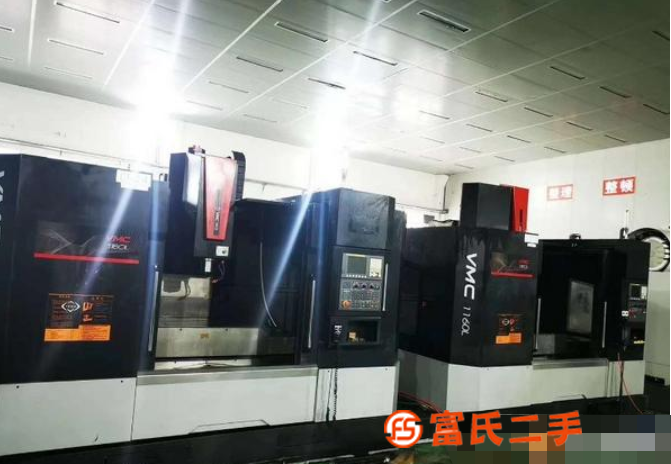 低價轉(zhuǎn)讓二手創(chuàng)勝特爾VMC1160L數(shù)控銑帶油冷機(jī)