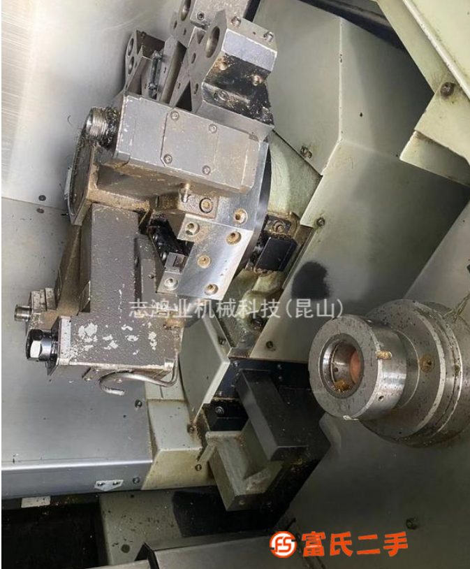 轉讓津上M42SD雙主軸帶動力數控車床