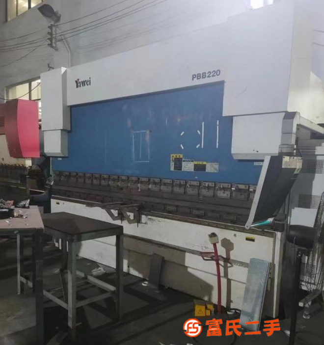 轉讓數控折彎機220噸4.1米江蘇亞威產可試機