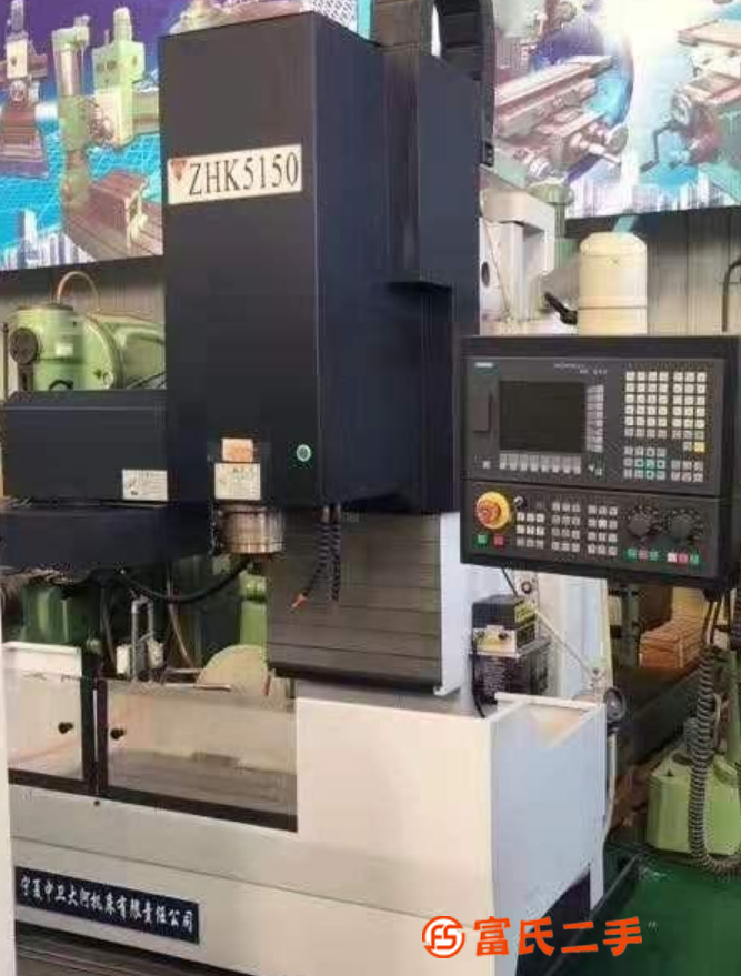 轉讓機械廠急售二手[大河ZHK5150數控鉆銑中 心二