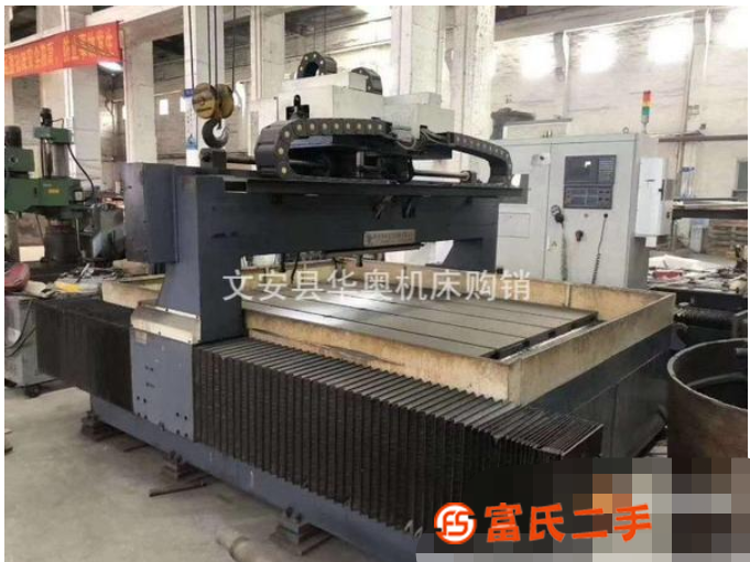 .轉讓二手濟南碩超CJ2020SZ-2龍門移動數控鉆二手數控