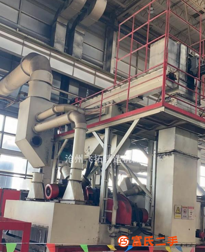 轉讓門口2.7米高500，鋼板生產線拋丸機