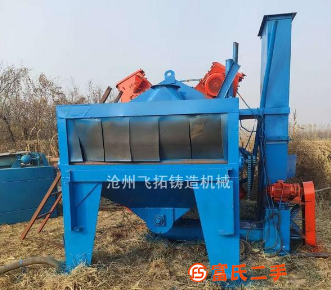 轉讓二手通過式拋丸機打砂機噴砂機 門口1700*500