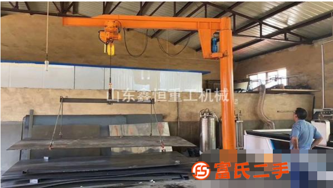 加工出售2噸立柱式懸臂吊 電動旋轉(zhuǎn)懸臂吊 墻壁吊
