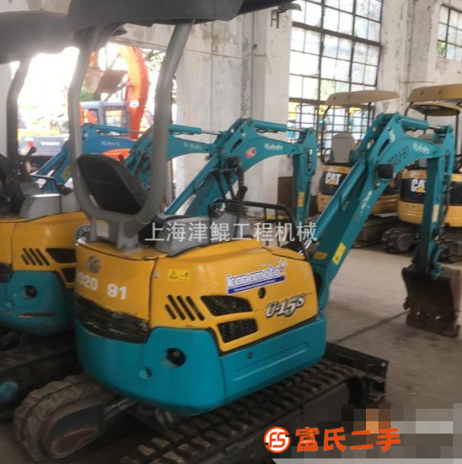 轉(zhuǎn)讓二手小挖機(jī) 久保田卡特小松玉柴13 15