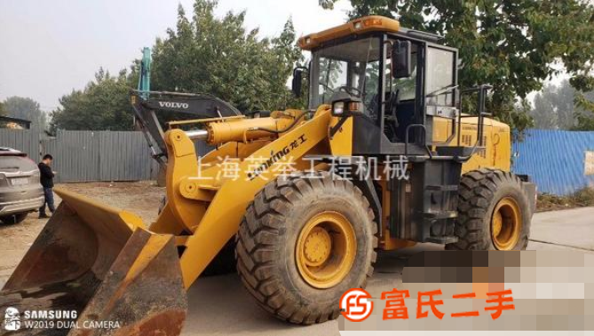 轉讓二手柳工855N裝載機夾抱裝載機