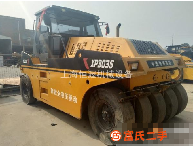 出售二手壓路機 二手九成新徐工鐵三輪 膠輪 雙鋼輪壓路機