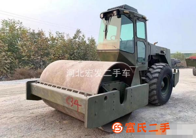 低價轉讓二手徐工壓路機 康明斯發動機