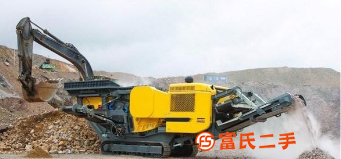 處理轉讓二手移動破碎機 建筑垃圾破碎機