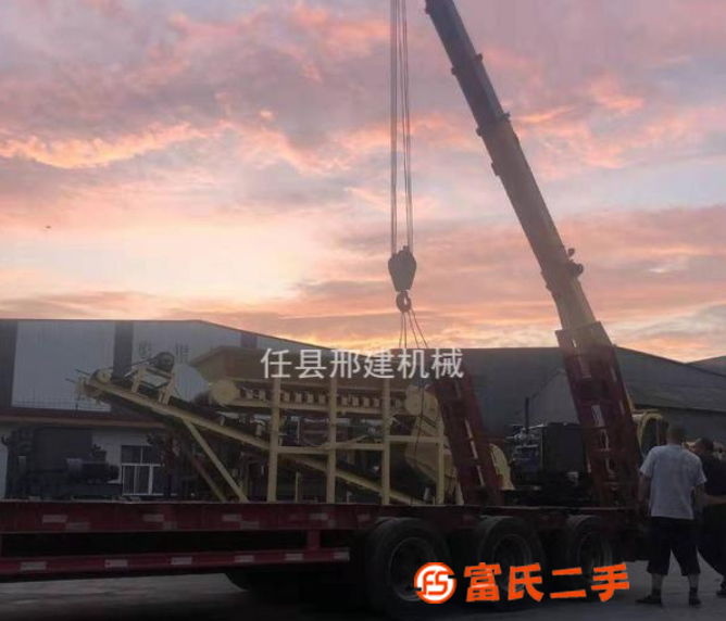 轉(zhuǎn)讓柴油錘式破碎機(jī) 花崗巖建筑垃圾破碎機(jī) 鵝卵石制沙制石 破