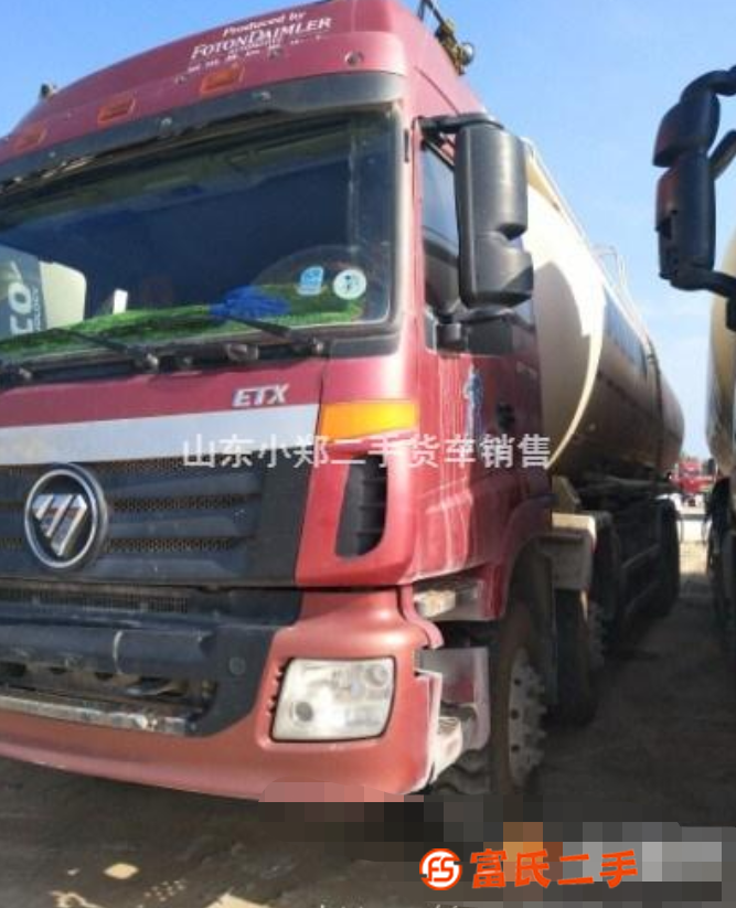轉(zhuǎn)讓二手歐曼ETX前四后八水泥罐車 保證原裝車 手續(xù)齊全