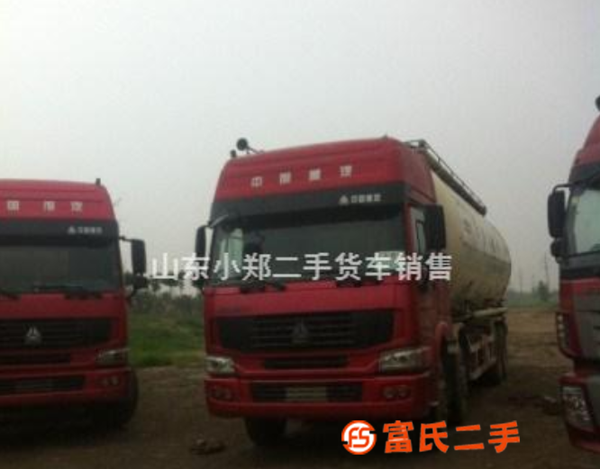 轉(zhuǎn)讓二手豪沃前四后八散裝水泥罐車 保證原裝車 手續(xù)齊全 包提