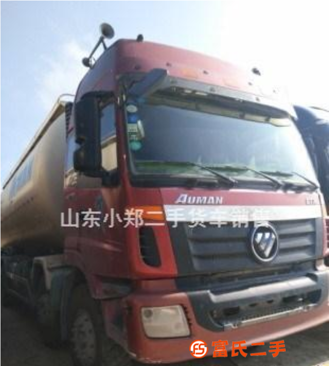 轉讓二手歐曼ETX前四后八水泥罐車375馬力 可提檔過戶