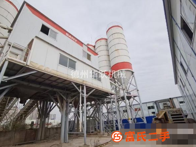 轉讓三一雙線180攪拌站
