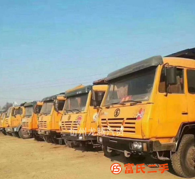200臺二手后八輪工程自卸車轉讓