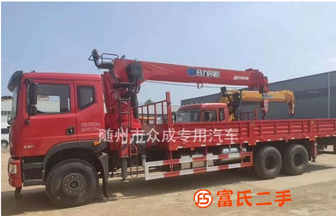 轉讓東風后八輪隨車吊 12噸徐工隨車吊