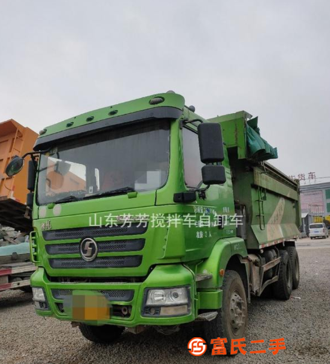 轉讓剛到一批二手陜汽德龍后翻自卸工程車定做各種掛車