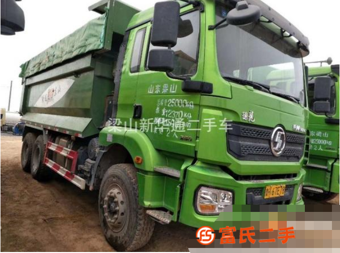 出售二手18年6月德龍m3000歐曼后八輪工程車國五可按揭