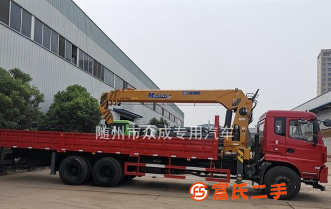 轉讓二手隨車吊 東風后八輪隨車吊 12噸徐工隨車吊