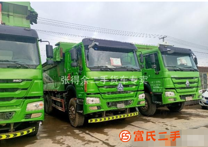 出售一批二手陜汽德龍豪沃歐曼解放工程翻斗自卸車手續齊全包過戶