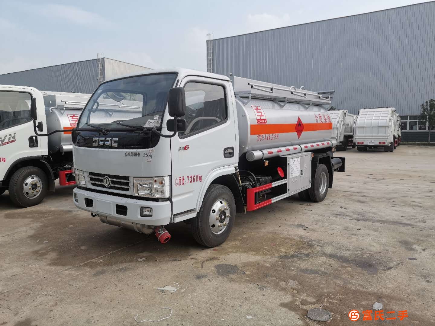二手廣西牌5噸油罐車便宜出售